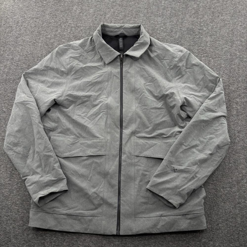 Lululemon Men’s Interurban Warmth Jacket Heather Gray Size XL EUC